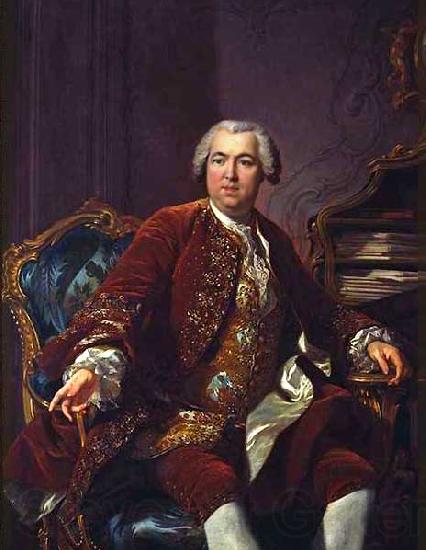 Louis Michel van Loo Portrait of Nicolas Beaujon